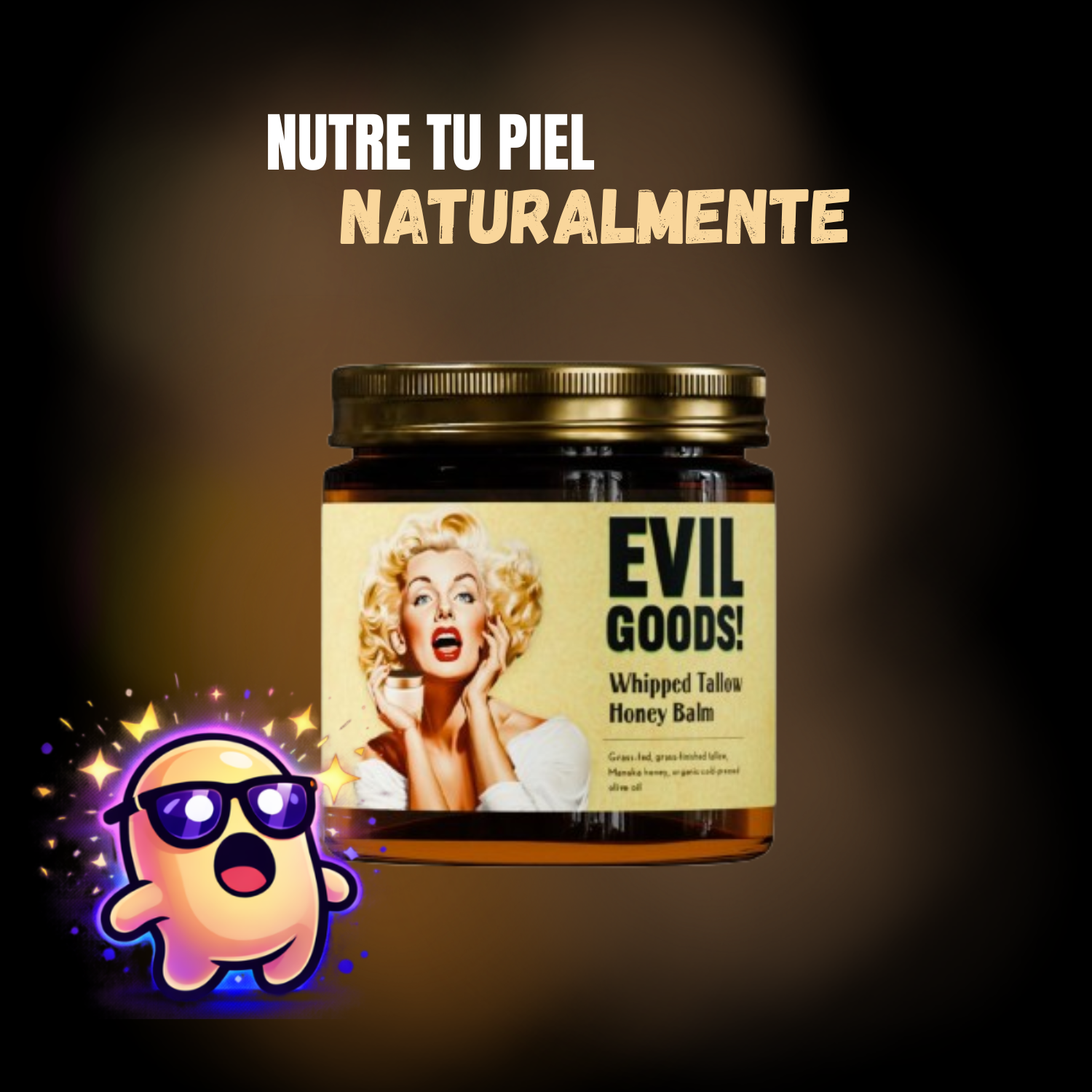 EVIL GOODS – BÁLSAMO DE MIEL DE SEBO BATIDO