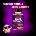 Advanced Hair Growth Rainbow Nutrients | Biotina 10.000 mcg + Colágeno