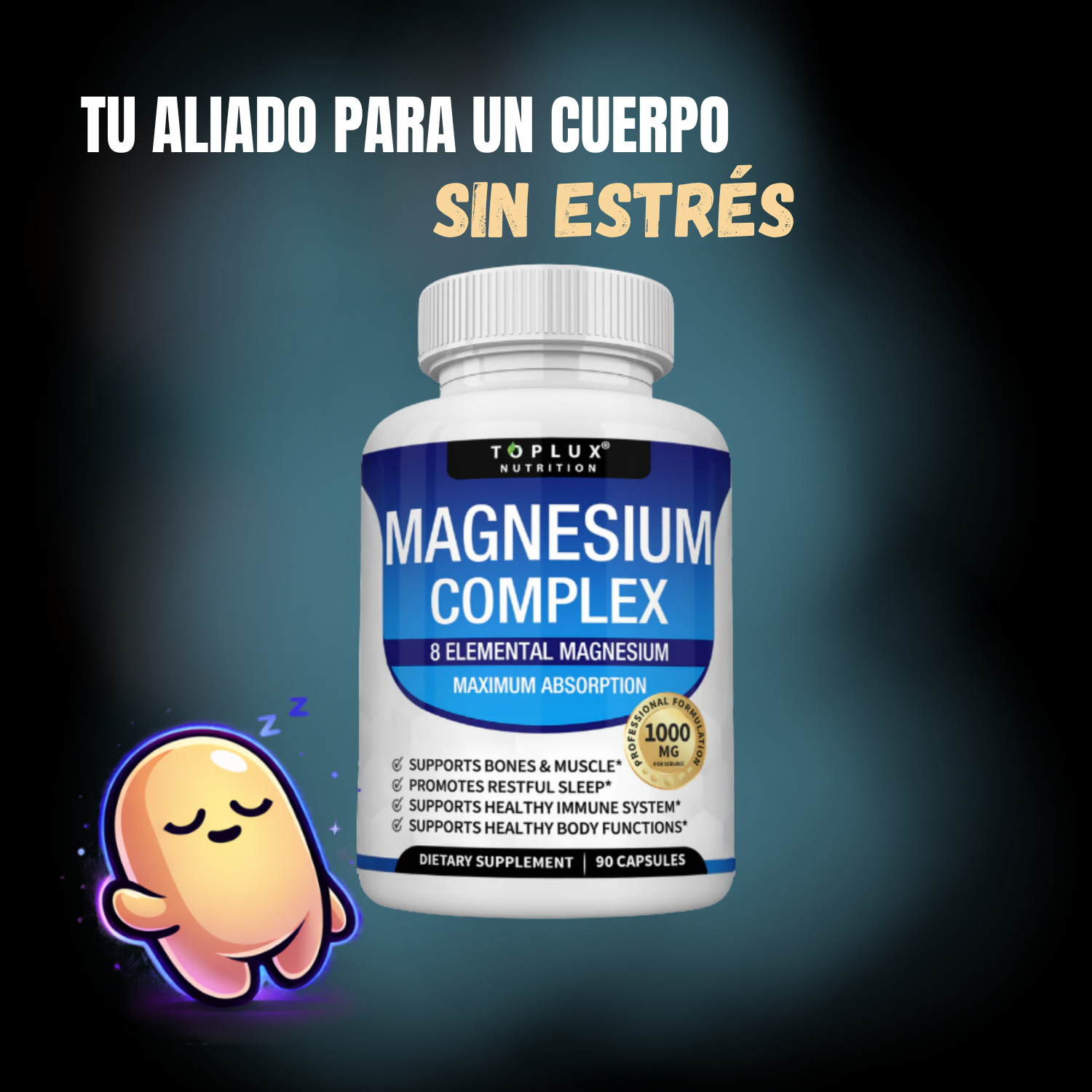 MAGNESIUM COMPLEX – 8 FORMAS DE MAGNESIO ELEMENTAL